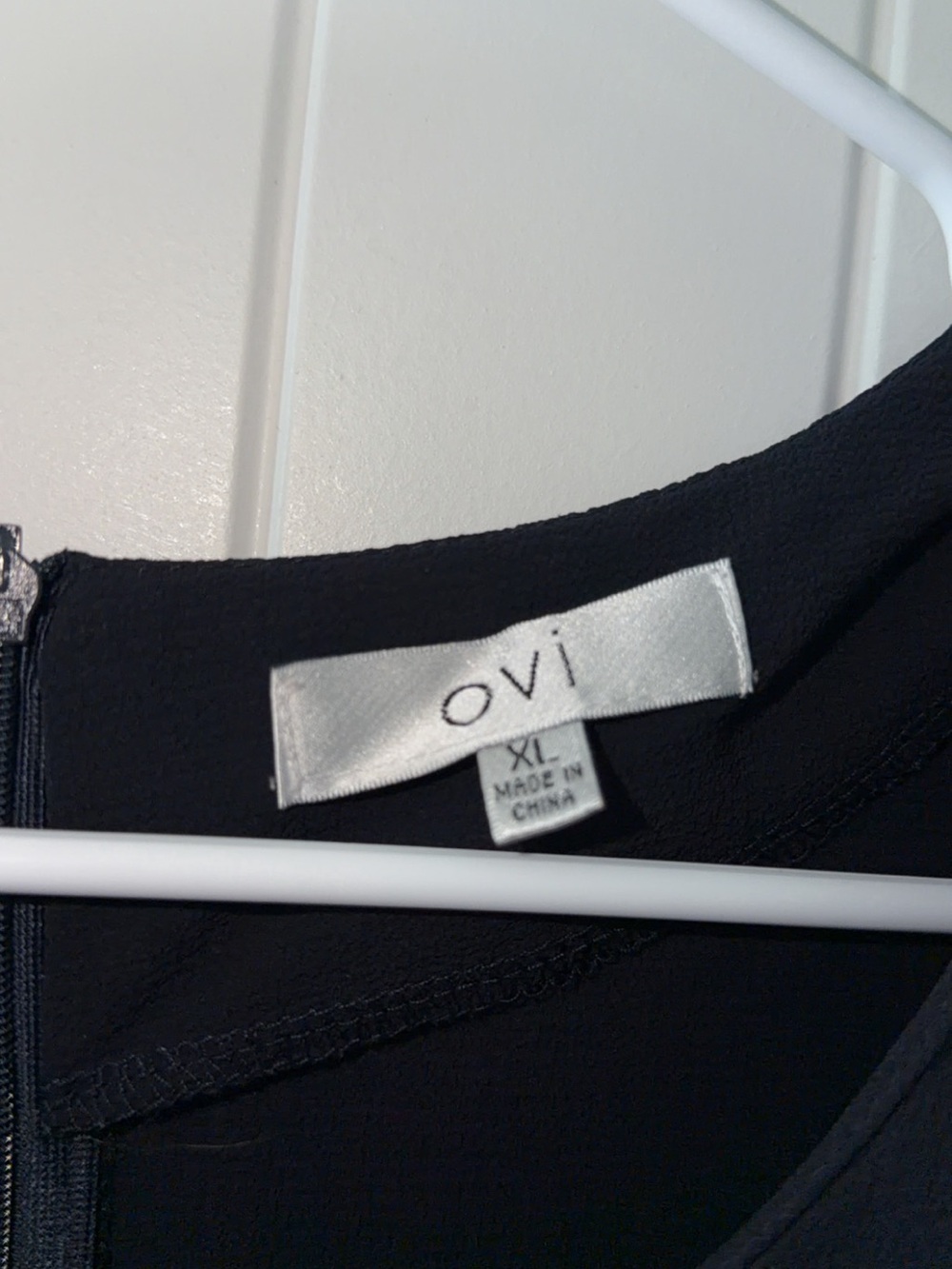 Ovi Black Sleeveless Tank with Clean Scoop Neck